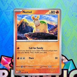 numel (021/132) - common — pokémon: mega evolutions